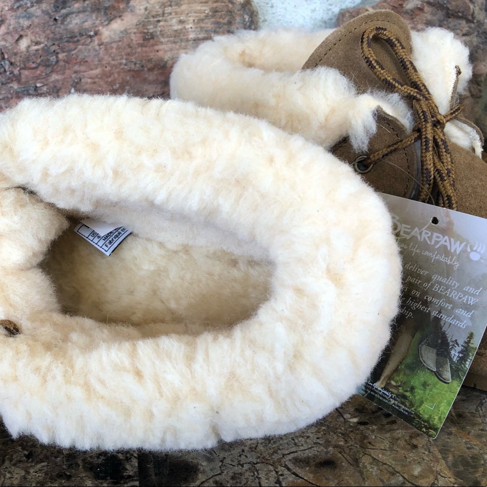BEARPAW Girls Kory Low Top Moccasin Boots || - Picture 12 of 14